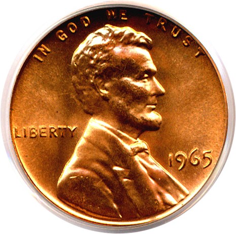 image for: 1965 1c SMS PCGS MS66 RD