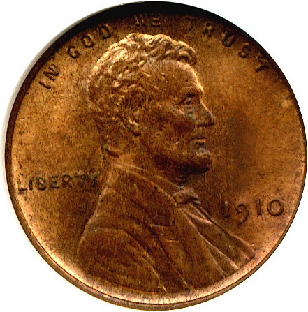 image for: 1910 1c  ANACS MS63 RB