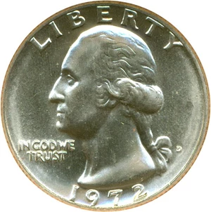 image for: 1972-D 25c NGC MS66