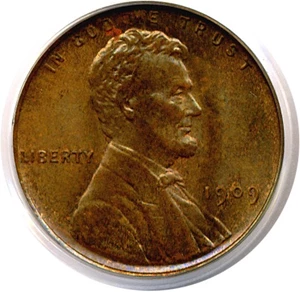 image for: 1909 VDB 1c PCGS MS64 BN