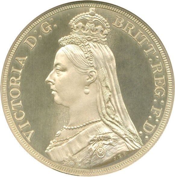 image for: Great Britain: 1887 Crown  NGC Proof 65 Cameo