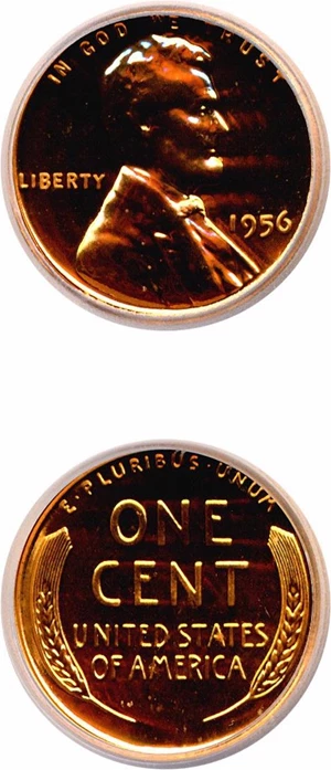 image for: 1956 1c ICG Proof 69 RD