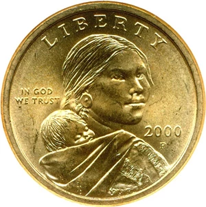 image for: 2000-P Sac $1 NGC MS67