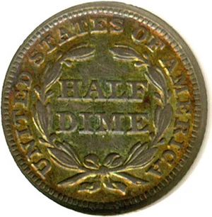 image for: 1851 H10c DGS AU53 * Color *