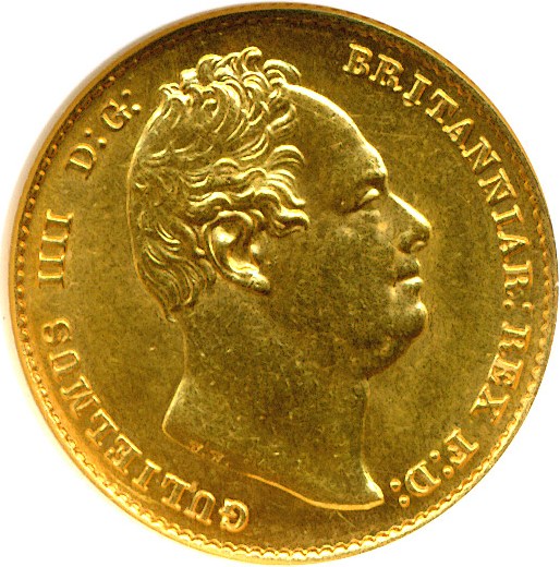 William IV Sov 1831-1837, KM-717 MS [Type]