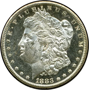 image for: 1883-CC $1 GSA Hoard/NGC MS61 DMPL