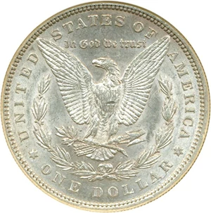 image for: Top 100 VAM: 1884 $1 VAM 3 Large Dot DGS AU55 (Lightly Cleaned)
