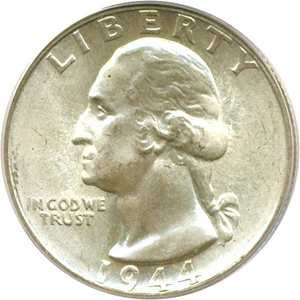 image for: 1944-S 25c PCGS MS66