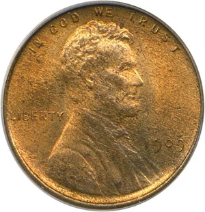 image for: 1909 VDB 1c PCGS MS64 RB