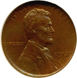 image for: 1913-D 1c PCI MS63 RB