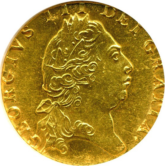 image for: Great Britain: 1798 Guinea  NGC MS64 (KM-609)