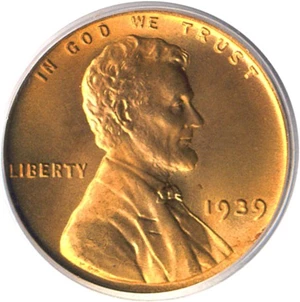 image for: 1939 1c PCGS MS67 RD
