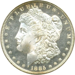 image for: 1885 $1 PCGS MS66 DMPL