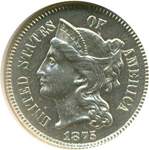 image for: 1875 3cN NGC Proof 64
