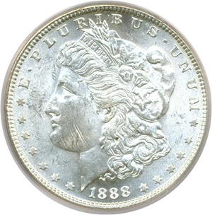 image for: 1888-S $1 ICG MS62