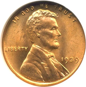 image for: 1939 1c NGC MS66 RD