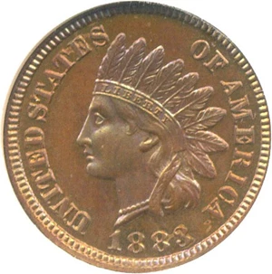 image for: 1883 1c NGC Proof 64 BN *Color*