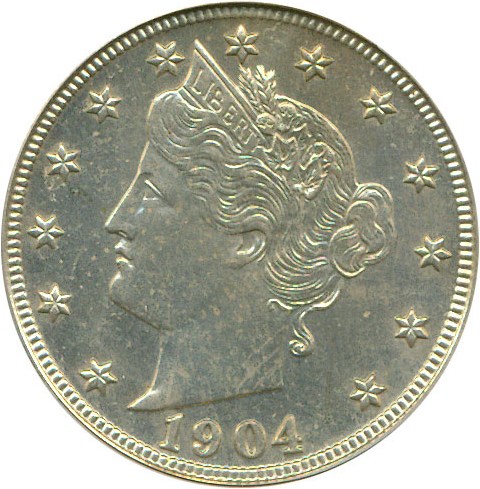 image for: 1904 5c  PCGS Proof 64