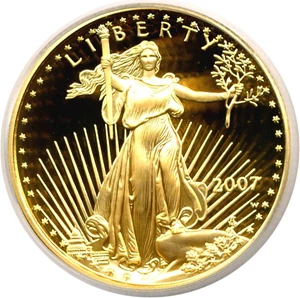 image for: 2007-W $25 Gold Eagle ICG Proof 68 DCameo
