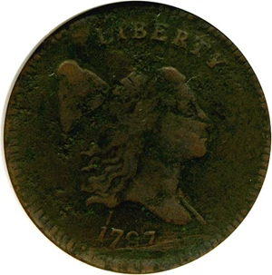 image for: 1797 1/2c ANACS F12 Details (Cleaned, C-1)