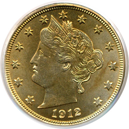 image for: 1912-D 5c  PCGS MS65