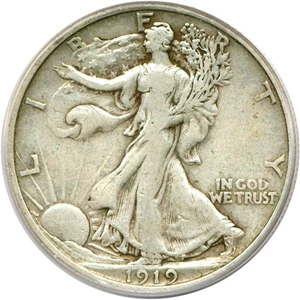 image for: 1919 50c PCGS VF20