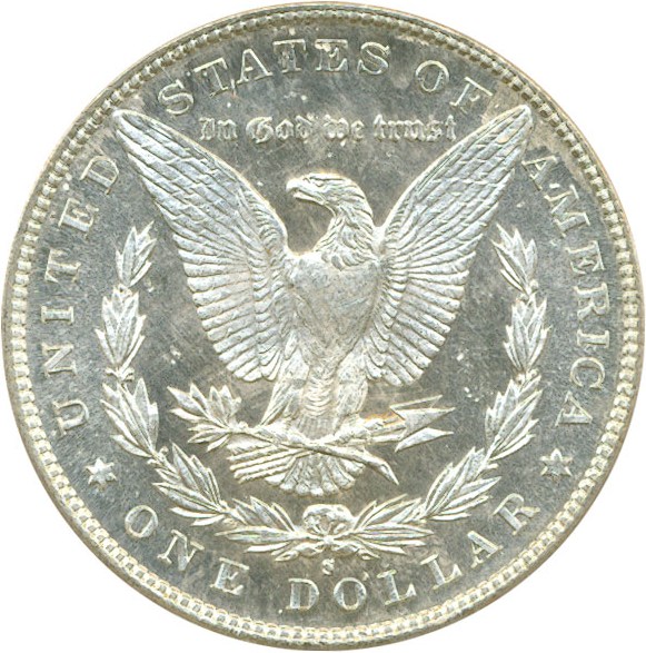 image for: 1888-S $1  PCGS MS64 PL