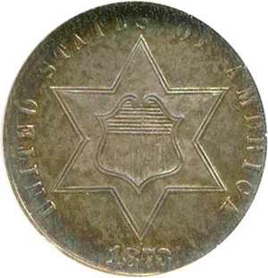 image for: 1873 3cS NGC Proof 64