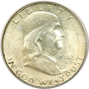 image for: 1948 50c PCGS MS64 FBL