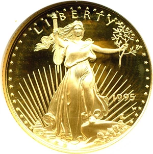 image for: 1995-W $10 Gold Eagle NGC Proof 69 UCameo
