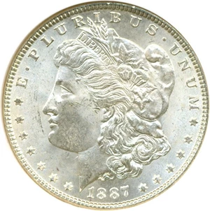 image for: Top 100 VAM: 1887 $1 VAM 12 Alligator Eye NGC MS64