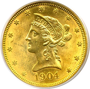 image for: 1904-O $10 PCGS MS63