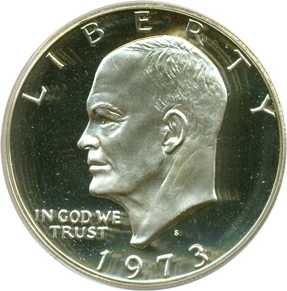 image for: 1973-S $1 Silver PCGS Proof 69 DCameo