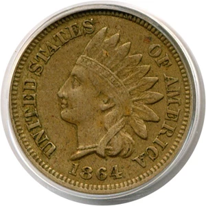 image for: 1864 1c CN PCGS XF45