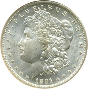 image for: 1891-O $1 NGC MS65