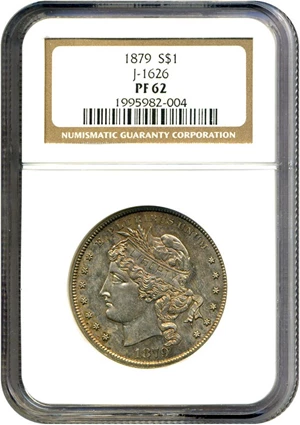 image for: 1879 $1 J-1626 NGC Proof 62