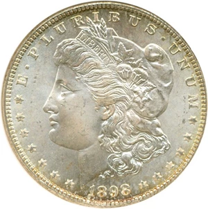image for: 1898-O $1 NGC MS67