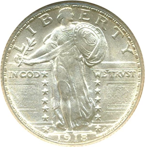 image for: 1918-S 25c NGC MS66
