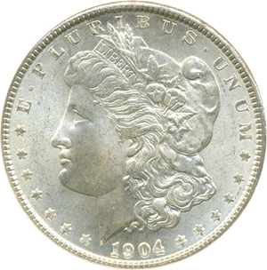 image for: 1904 $1 NGC MS66