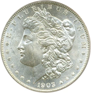 image for: 1903-S $1 PCGS MS66