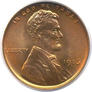 image for: 1916 1c PCGS MS67 RD