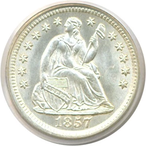 image for: 1857-O H10c PCGS MS65