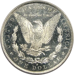 image for: 1891-S $1 PCGS/CAC MS64 PL