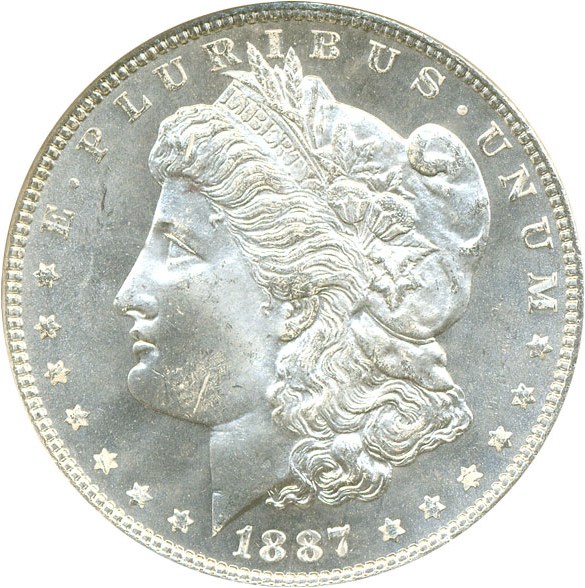 image for: Top-100 VAM: 1887/6 $1  NGC MS66 PL (VAM-2)