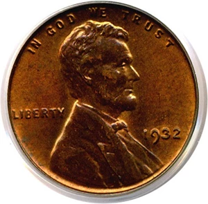 image for: 1932 1c PCGS MS64 RB