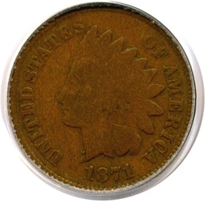 image for: 1871 1c PCGS G04 BN
