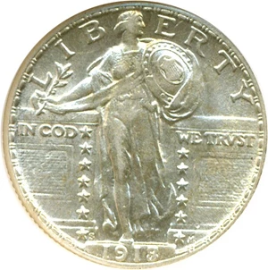 image for: 1918/7-S 25c (FS-008.5) NGC AU55