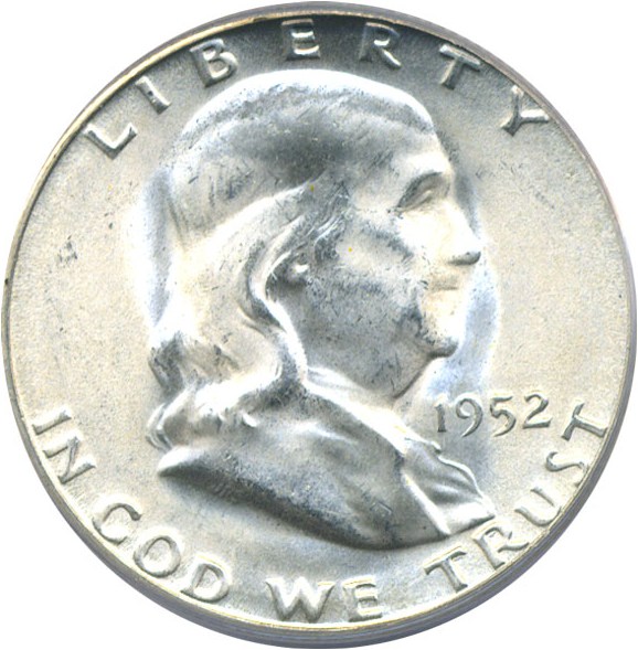 image for: 1952-S 50c  PCGS MS65 FBL