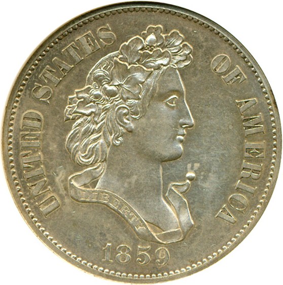 image for: 1859 P50C J-245 NGC Proof 60 