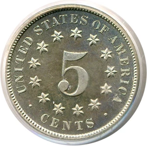 image for: 1876 5c PCGS Proof 66